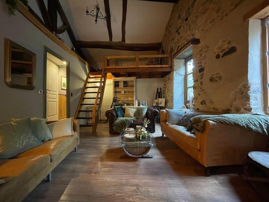 Maison Vigneron - Maison Et Studio Saint-Didier-sur-Beaujeu Ngoại thất bức ảnh