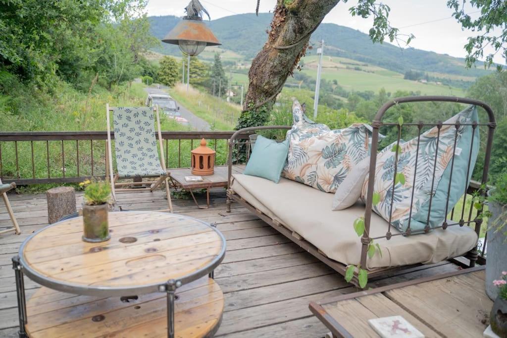 Maison Vigneron - Maison Et Studio Saint-Didier-sur-Beaujeu Ngoại thất bức ảnh